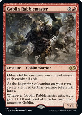 Goblin Rabblemaster [Jumpstart 2022] | Black Swamp Games