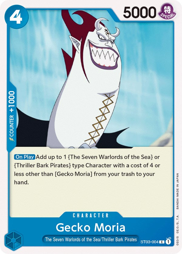 Gecko Moria [Starter Deck: The Seven Warlords of The Sea] | Black Swamp Games