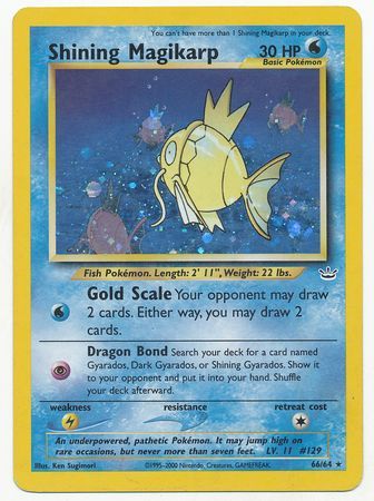 Shining Magikarp (66/64) [Neo Revelation Unlimited] | Black Swamp Games