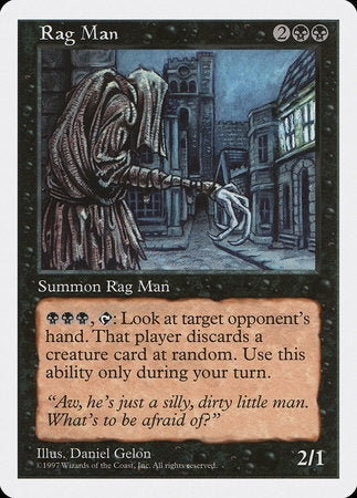Rag Man [Fifth Edition] | Black Swamp Games