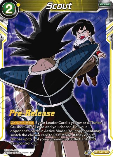 Scout (BT15-117) [Saiyan Showdown Prerelease Promos] | Black Swamp Games