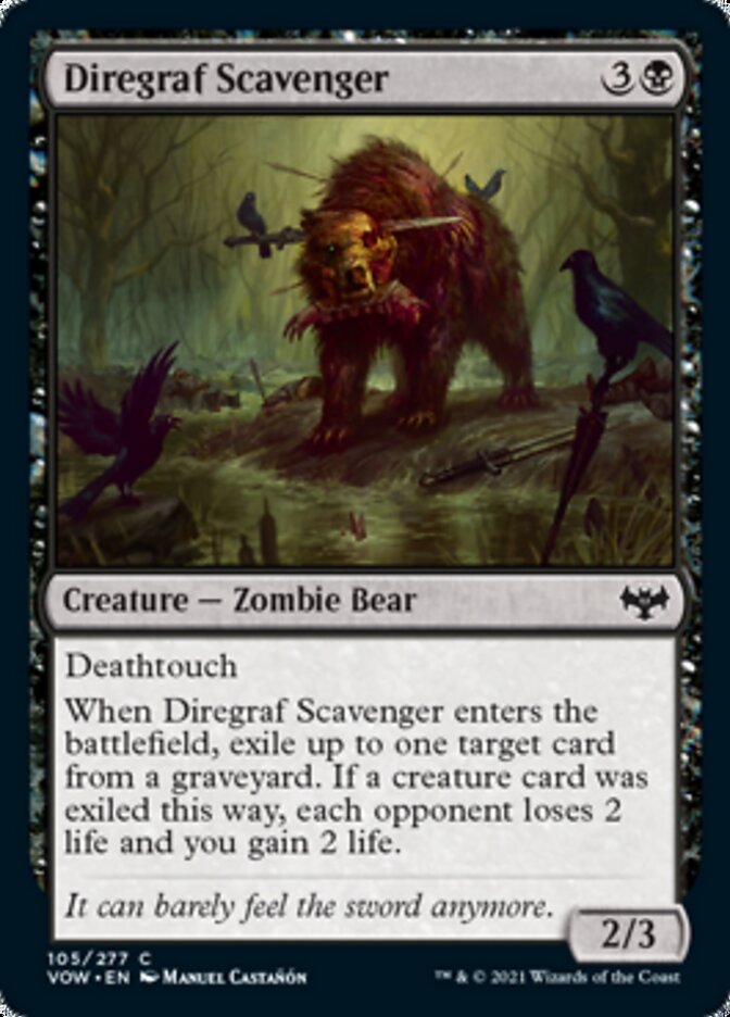 Diregraf Scavenger [Innistrad: Crimson Vow] | Black Swamp Games