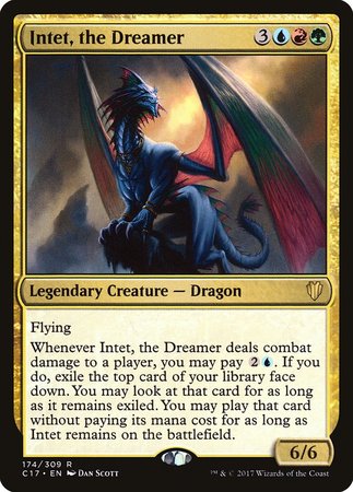 Intet, the Dreamer [Commander 2017] | Black Swamp Games