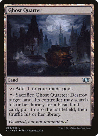 Ghost Quarter [Commander 2014] | Black Swamp Games