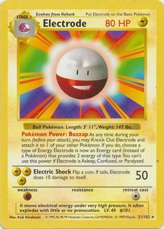 Electrode (21/102) [Base Set Shadowless Unlimited] | Black Swamp Games