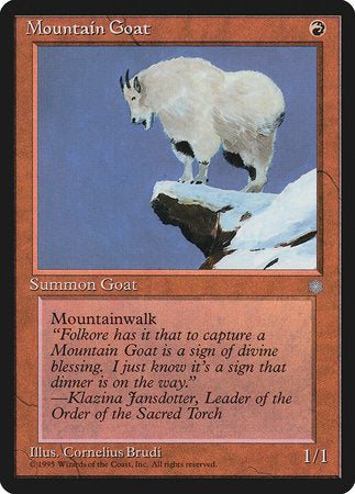 Mountain Goat [Ice Age] | Black Swamp Games