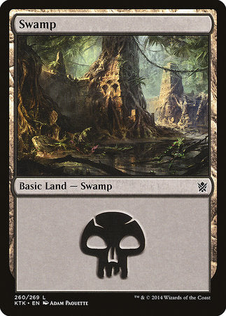 Swamp (260) [Khans of Tarkir] | Black Swamp Games