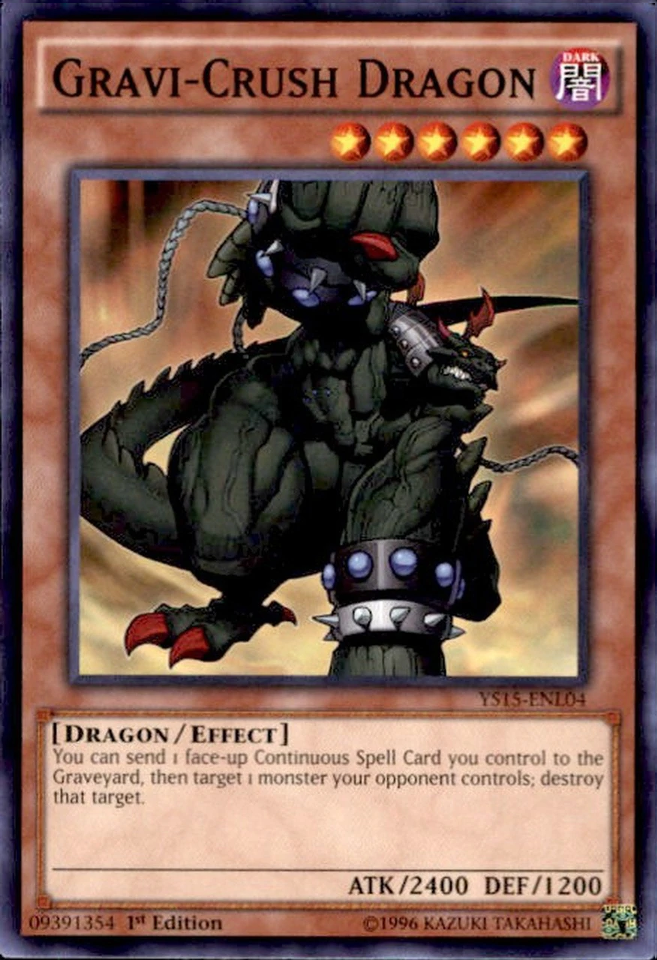 Gravi-Crush Dragon [YS15-ENL04] Common | Black Swamp Games