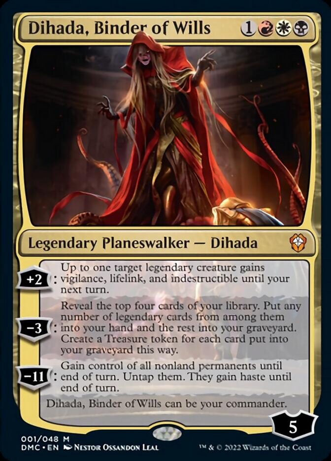 Dihada, Binder of Wills [Dominaria United Commander] | Black Swamp Games