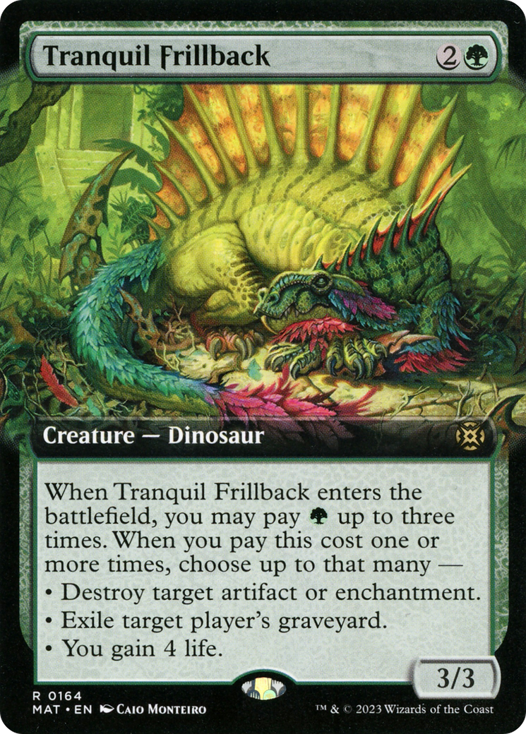 Tranquil Frillback (Extended Art) [March of the Machine: The Aftermath] | Black Swamp Games