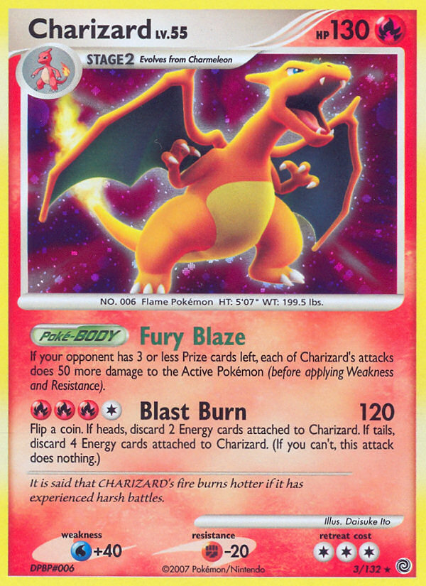 Charizard (3/132) [Diamond & Pearl: Secret Wonders] | Black Swamp Games