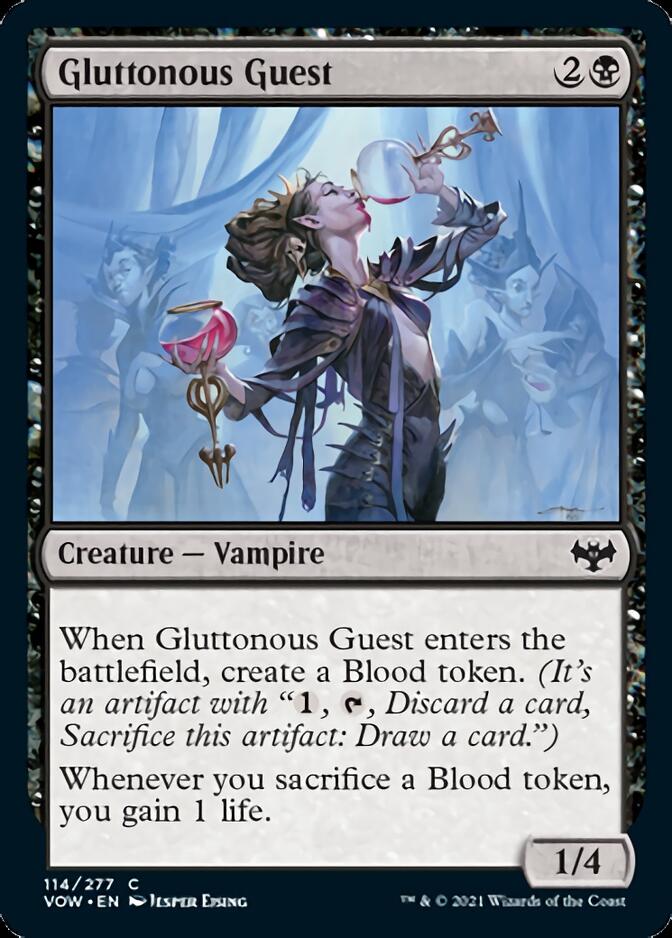 Gluttonous Guest [Innistrad: Crimson Vow] | Black Swamp Games