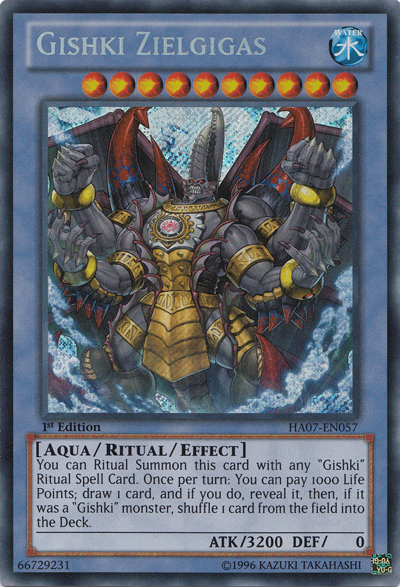 Gishki Zielgigas [HA07-EN057] Secret Rare | Black Swamp Games