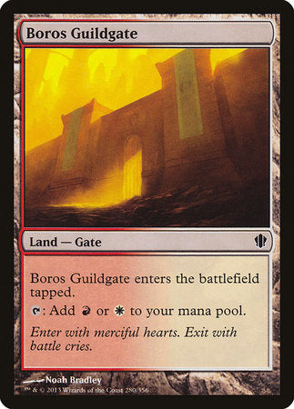 Boros Guildgate [Commander 2013] | Black Swamp Games