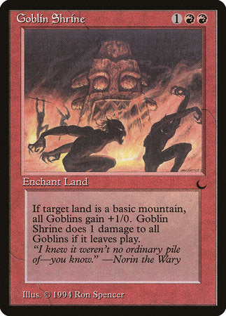 Goblin Shrine [The Dark] | Black Swamp Games