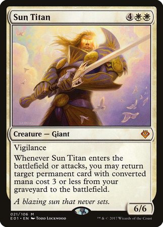 Sun Titan [Archenemy: Nicol Bolas] | Black Swamp Games