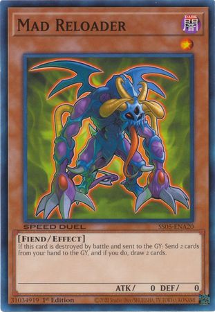 Mad Reloader [SS05-ENA20] Common | Black Swamp Games