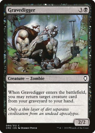 Gravedigger [Commander Anthology Volume II] | Black Swamp Games