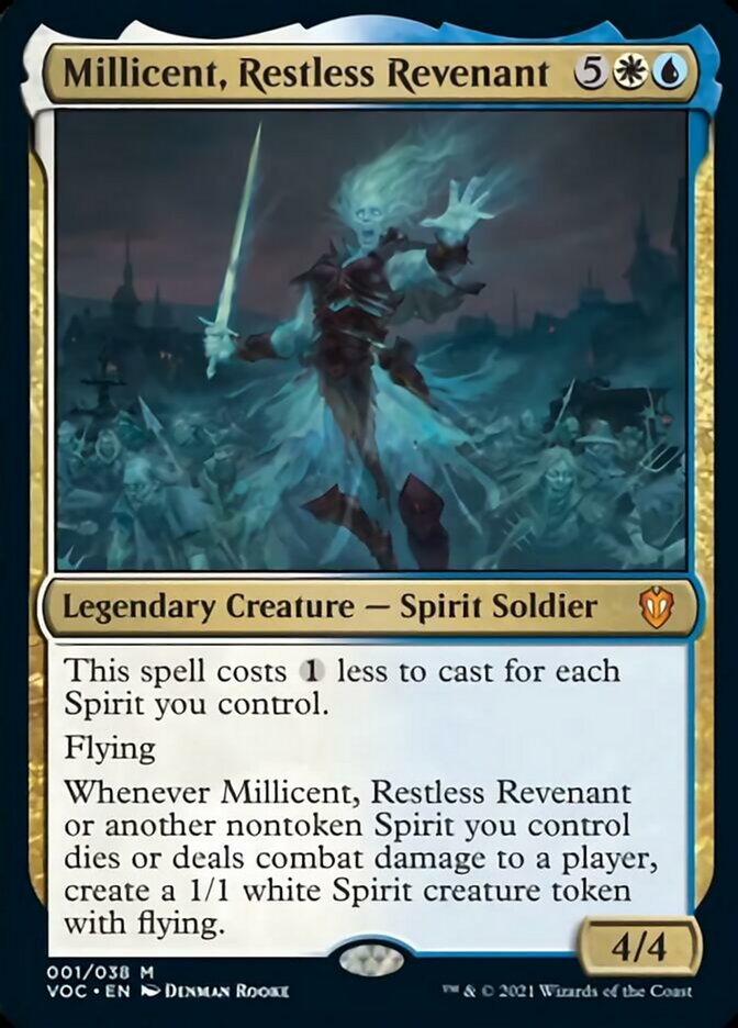 Millicent, Restless Revenant (Display Commander) [Innistrad: Crimson Vow Commander] | Black Swamp Games