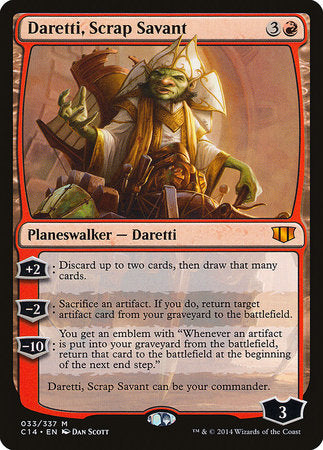 Daretti, Scrap Savant [Commander 2014] | Black Swamp Games