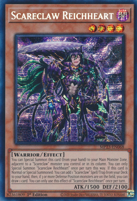 Scareclaw Reichheart [MP23-EN068] Prismatic Secret Rare | Black Swamp Games