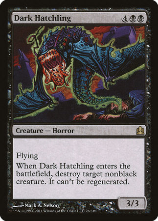 Dark Hatchling [Commander 2011] | Black Swamp Games