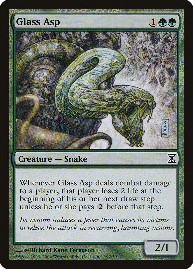 Glass Asp [Time Spiral] | Black Swamp Games