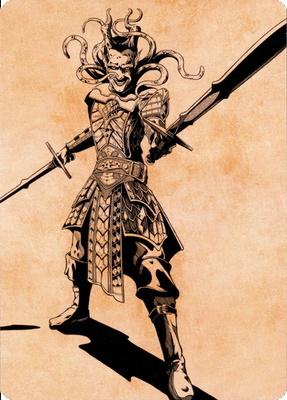 Zevlor, Elturel Exile Art Card (78) [Commander Legends: Battle for Baldur's Gate Art Series] | Black Swamp Games
