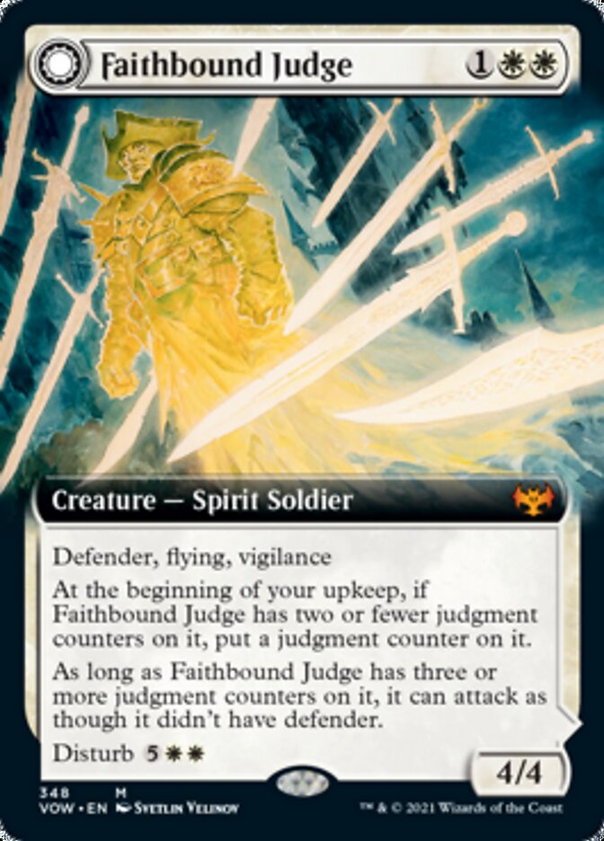 Faithbound Judge // Sinner's Judgment (Extended) [Innistrad: Crimson Vow] | Black Swamp Games