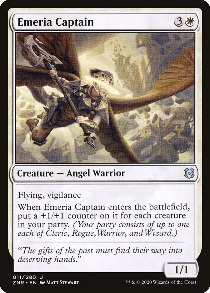 Emeria Captain [Zendikar Rising] | Black Swamp Games