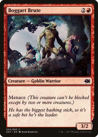 Boggart Brute [Duel Decks: Merfolk vs. Goblins] | Black Swamp Games