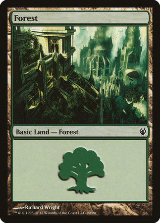 Forest (90) [Duel Decks: Izzet vs. Golgari] | Black Swamp Games