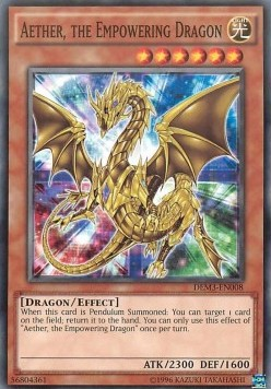 Aether, the Empowering Dragon [DEM3-EN008] Common | Black Swamp Games