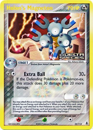 Holon's Magneton (22/113) (Stamped) [EX: Delta Species] | Black Swamp Games