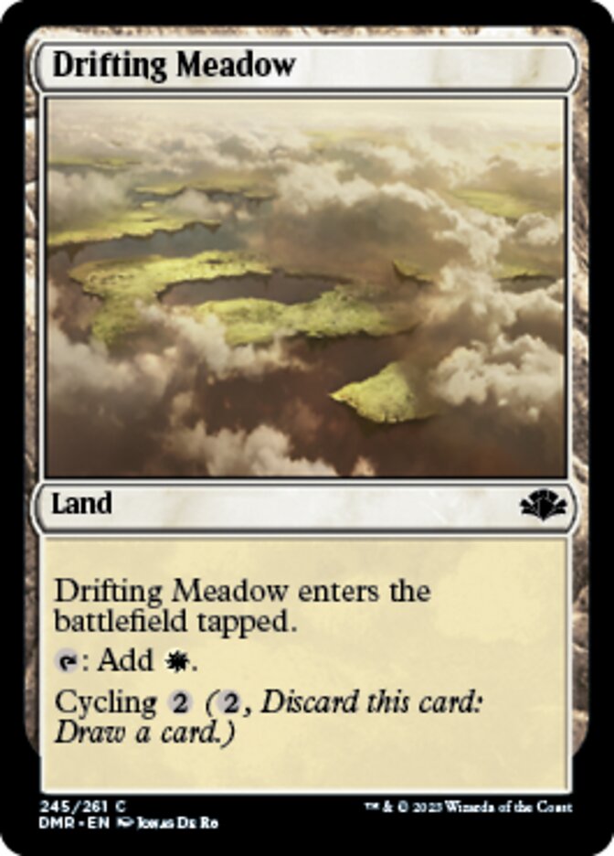 Drifting Meadow [Dominaria Remastered] | Black Swamp Games