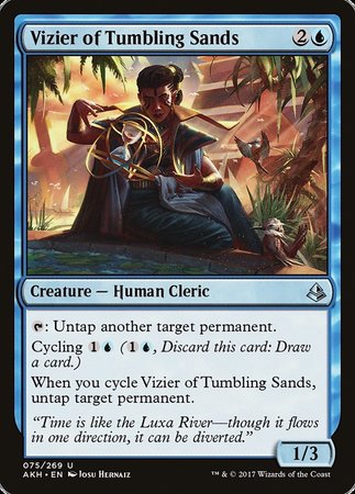 Vizier of Tumbling Sands [Amonkhet] | Black Swamp Games