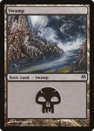 Swamp (35) [Duel Decks: Phyrexia vs. the Coalition] | Black Swamp Games