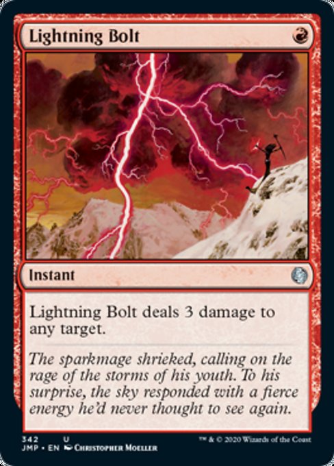 Lightning Bolt [Jumpstart] | Black Swamp Games