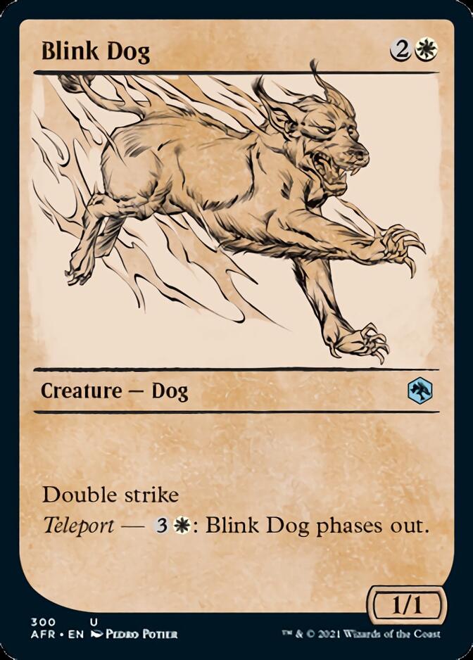 Blink Dog (Showcase) [Dungeons & Dragons: Adventures in the Forgotten Realms] | Black Swamp Games