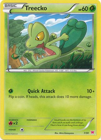 Treecko (7/30) [XY: Trainer Kit 2 - Latias] | Black Swamp Games