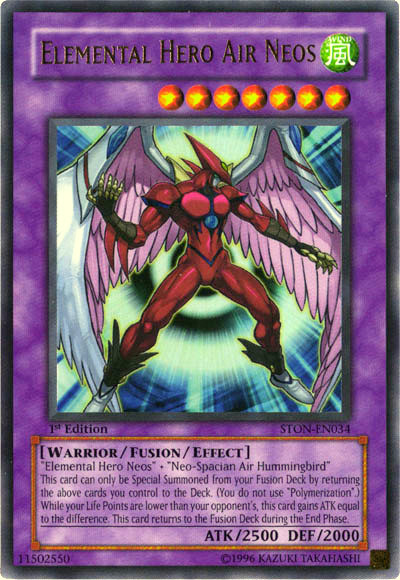 Elemental Hero Air Neos [STON-EN034] Ultra Rare | Black Swamp Games