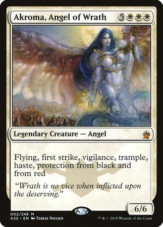 Akroma, Angel of Wrath [Masters 25] | Black Swamp Games