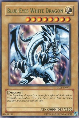 Blue-Eyes White Dragon (Green) [DL09-EN001] Rare | Black Swamp Games