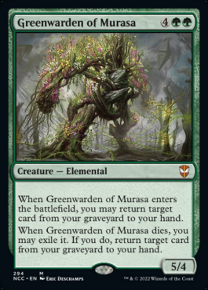 Greenwarden of Murasa [Streets of New Capenna Commander] | Black Swamp Games