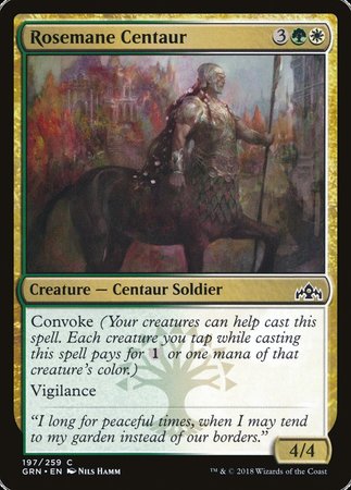 Rosemane Centaur [Guilds of Ravnica] | Black Swamp Games