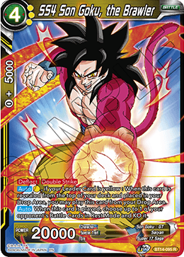 SS4 Son Goku, the Brawler (BT14-095) [Cross Spirits] | Black Swamp Games