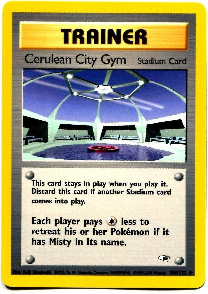 Cerulean City Gym (108/132) [Gym Heroes Unlimited] | Black Swamp Games