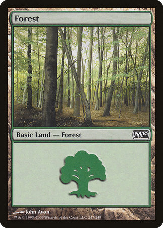 Forest (247) [Magic 2010] | Black Swamp Games