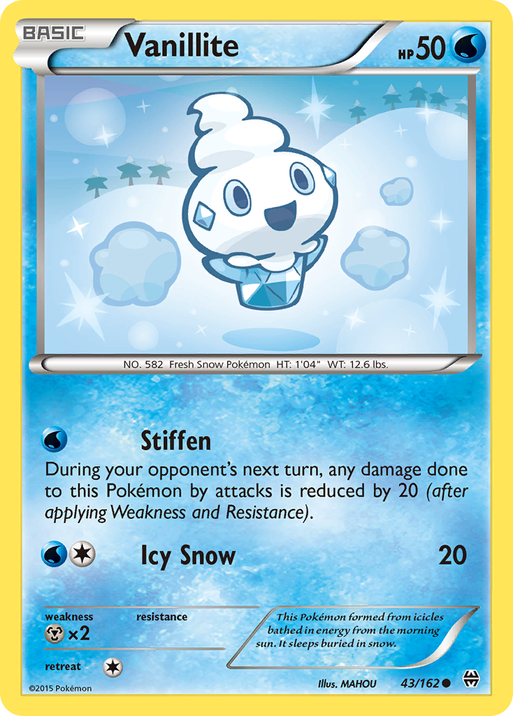 Vanillite (43/162) [XY: BREAKthrough] | Black Swamp Games