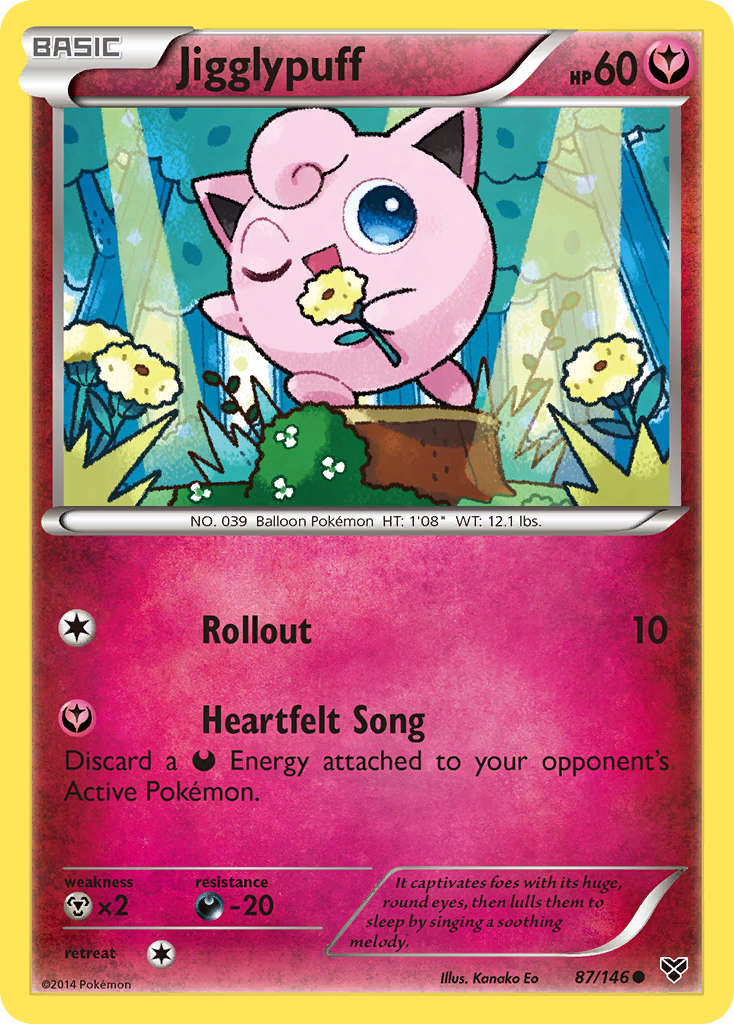 Jigglypuff (87/146) [XY: Base Set] | Black Swamp Games